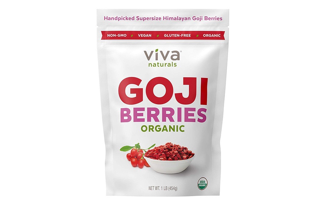 Viva Naturals Organic Goji Berries    Pack  454 grams